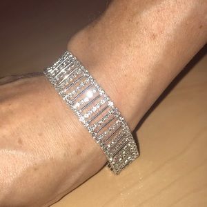 Rhinestone bracelet never worn